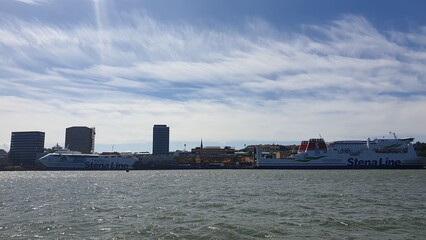 Fototapeta premium view of the city