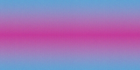 Blue pink grainy gradient background design with noisy texture