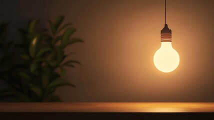 Unpaid utility bills, lights out in home, 3D illustration