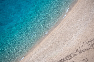 Amazing view of Platia Ammos Beach, Cephalonia, Greece