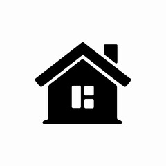 house real estate icon sign vector