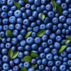 Obraz premium blueberry wallpaper pattern, seamless, repeatable pattern, fun, whimsical