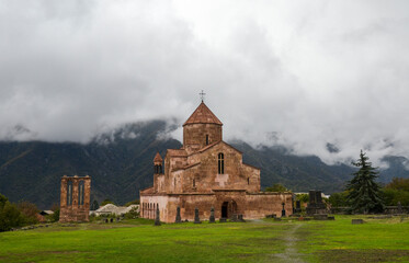 Odzun Church a majestic monument of the 6th century that has completely preserved its exterior...