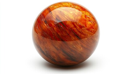 Fototapeta premium Bowling ball, on the white background