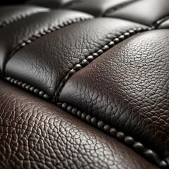 Rich leather premium background with depth of field for a luxurious and tactile experience