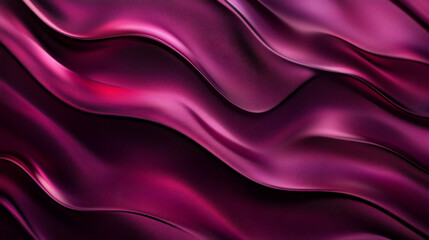 Obraz premium A modern background featuring fluid gradient waves in shades of rich burgundy and deep plum, offering a luxurious and elegant look.