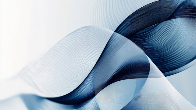 A sophisticated business background with flowing blue and white lines, combined with abstract geometric shapes, ideal for presentations and corporate branding.