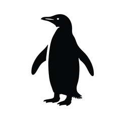 Naklejka premium Penguin Silhouette