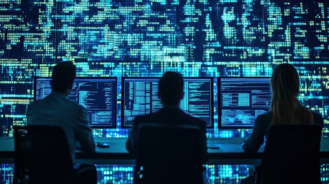 Digital Defenders: IT Professionals Battling Cyber Attack with Code