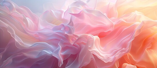 Pastel abstract backdrop with soft colors and organic shapes. 🌈✨ Creates a serene, ethereal environment—ideal for wallpapers, website backgrounds, and virtual settings.