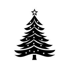Obraz premium Christmas Tree And Decoration isolated on Transparency Background, Generative AI