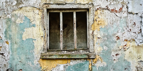 Hollowed Halls of Decay: Abandoned buildings, their once grand structures now crumbling under the weight of time and neglect.