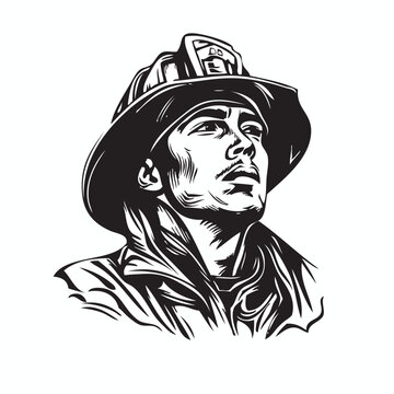 recommend clip art: fire fighter vector, safety first fie fighter vector