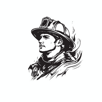 recommend clip art: fire fighter vector, safety first fie fighter vector