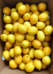 A box of lemons