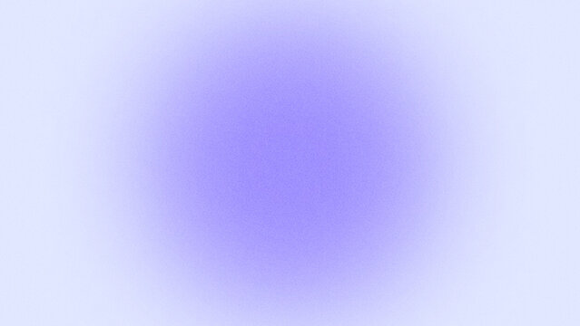 Aesthetic purple pastel gradient abstract background. Blurred circle. Noise grain grainy mesh texture