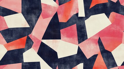 New geometric all over background pattern for textile design