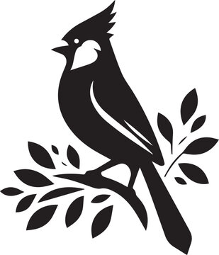 recommend clip art: cardinal silhouette simple vector icon, cardinal silhouette vector illustration.