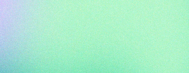 Abstract grainy gradient pastel purple, green and teal background.