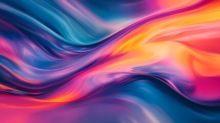Obraz premium Abstract Swirling Colors.