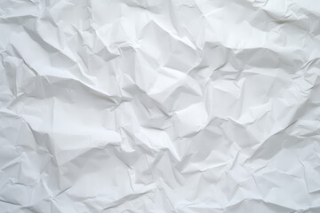 Fototapeta premium Processed collage of crumpled white paper sheet texture. Background for banner, backdrop or texture