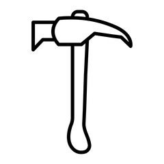 axe outline icon