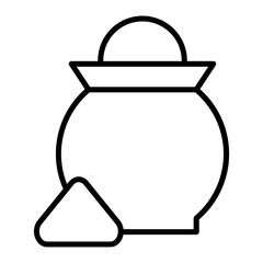 magnesium outline icon