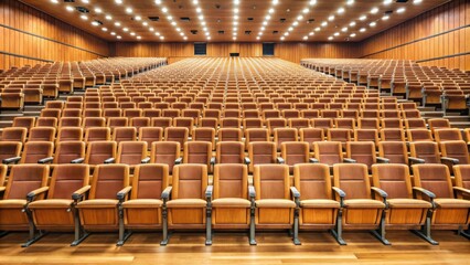 Empty auditorium with rows of vacant seats , vacant, chairs, audience, theater, concert, event, empty, rows, seats