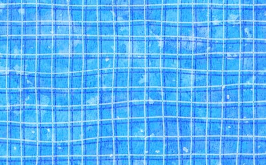 あみあみ背景素材　イラスト　水彩　青　水色