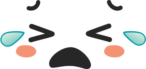 Happy Sad Smile Laugh Expression Emoji Emoticon