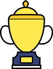 Sport Award Trophy Illustration