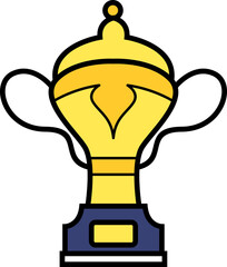 Sport Award Trophy Illustration