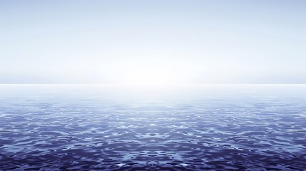  Abstract Blue Blurred Background with Light Sky Blue Color Gradient, Soft Clouds, and Calm Sea Water Texture. Bright Summer Day, Clear Sky, and Minimalistic Vector Illustration in a Realistic Photo

