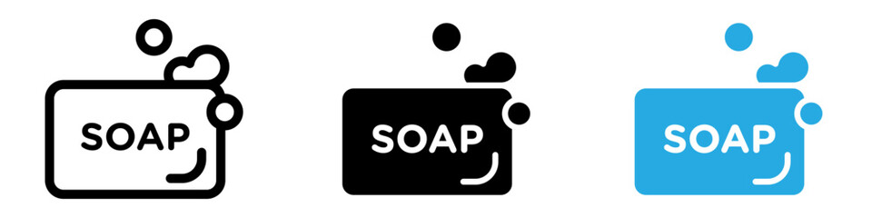 Body Soap icon vector