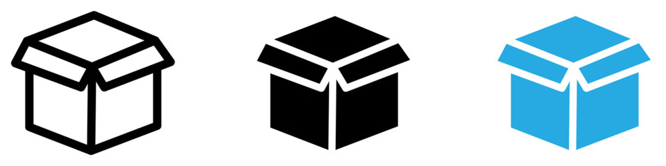 Boxes icon vector