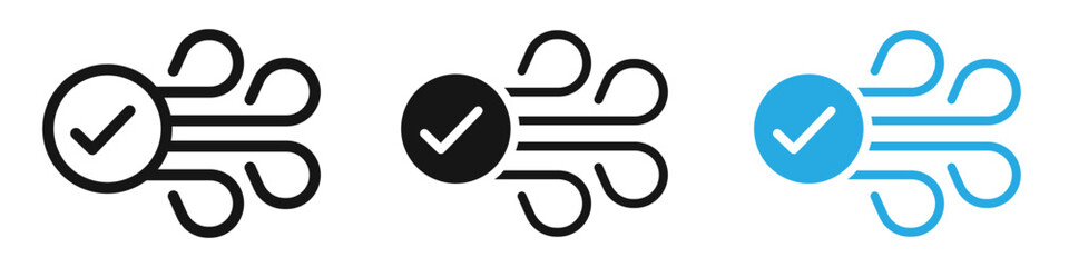 Clean Air Icon vector