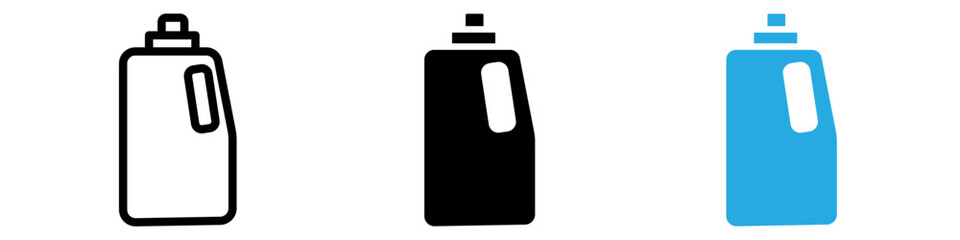 liquid detergent icon vector