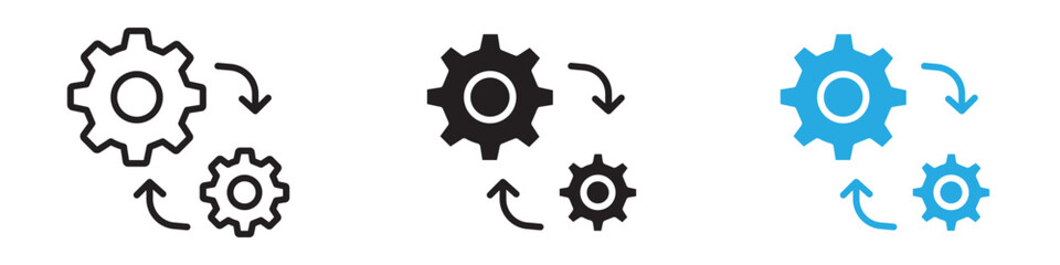 Methodology icon vector