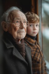 Intimate Moments: Two Figures in a Warm Embrace