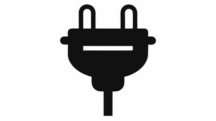 
Electric plug icon, Electric plug silhouette. Vector Illustration

