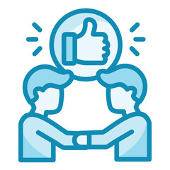 Obraz premium Respect Icon