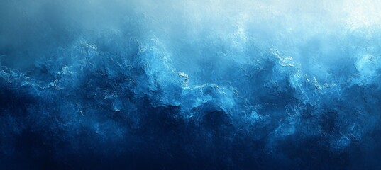 Obraz premium Abstract Blue Ocean Waves Texture Background