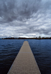 Boat launch dock