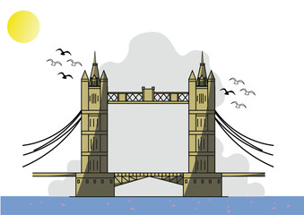 Illustration vector Art and Icon Building