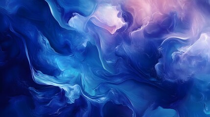 Fototapeta premium Cool-toned abstract art, textured background with smooth flowing forms, high quality, sharp images, modern
