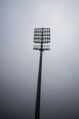 Cricket stadium flood lights poles at Delhi, India, Cricket Stadium Lights