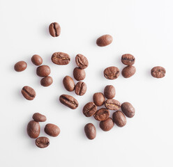 Naklejka premium Fresh Whole coffee beans