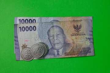 kebumen,indonesia,9-17-2024, Indonesian rupiah notes in denominations of one thousand and ten thousand rupiah