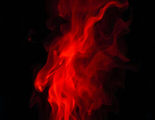 Fototapeta premium Red Black Marble Oil Ink Liquid Swirl Texture Pattern Background. Generative AI