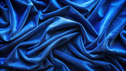 Obraz premium Luxurious blue velvet fabric background with soft texture and deep color, velvet, fabric, blue, background, texture, soft